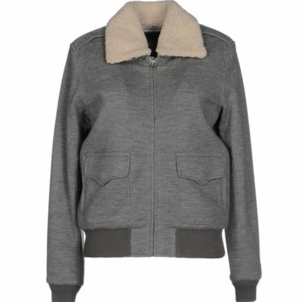 Ralph Lauren Sherpa Collar Bomber Jacket